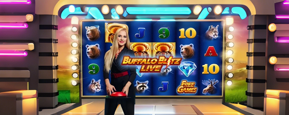 096 BET Caça-níqueis Buffalo Blitz ao Vivo