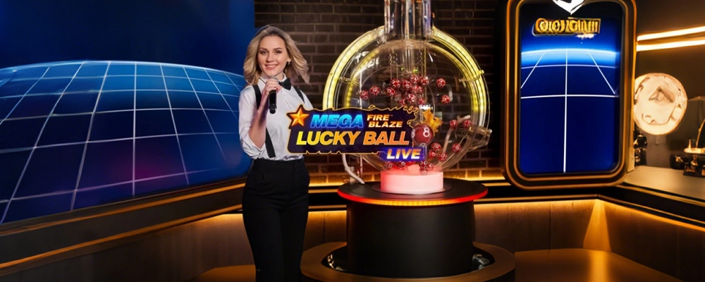 096 BET Bola da Sorte Mega Fogo Flamejante ao Vivo